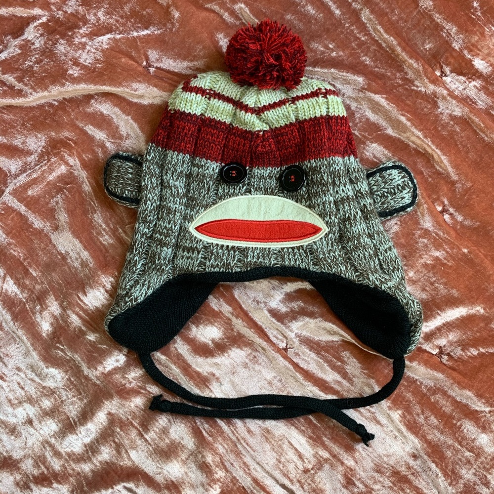 Sock Monkey beanie